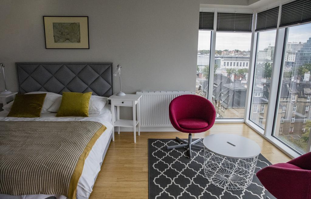 Apartamenty I.M.A Towarowa Poznan Bagian luar foto